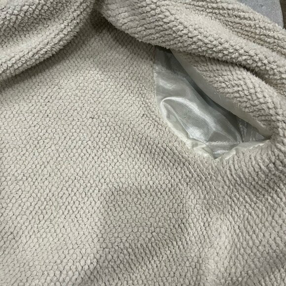 [L]Stussy Lamb Wool Full Zip Hoodie Jacket - Picture 7 of 13